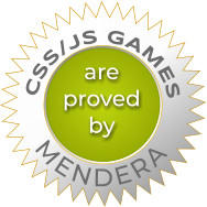 CSS/JS GAMES MENDERA are  proved  by